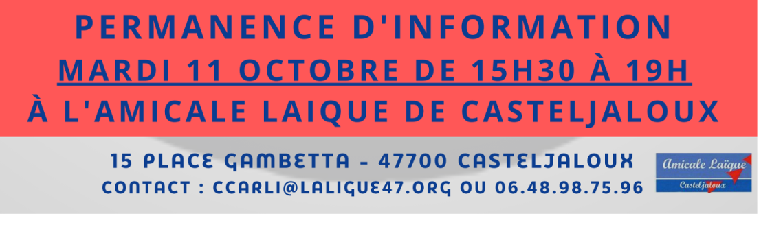 Permanence de Casteljaloux